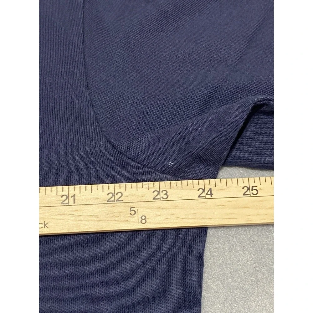 Levi‎ Strauss T-Shirt Adult Medium Loose Fit Blue 100% Cotton HTF NOS w/ Tag